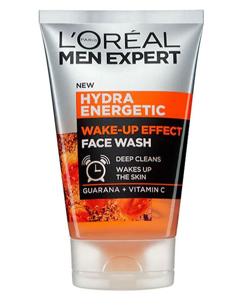 MEN EXPERT HYDRA ENERGETIC WAKE UP EFFECT FACE WASH 100 ml Skin Wash Asetena Pa 