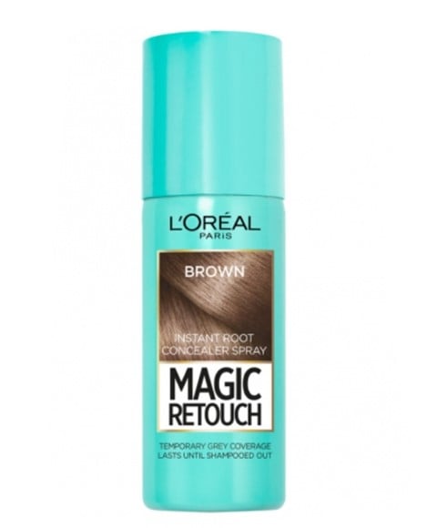 MAGIC RETOUCH INSTANT ROOT CONCEALOR SPRAY 75 ml Color Dark Brown Hair Color Asetena Pa 