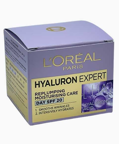HYALURON EXPERT REPLUMPING MOISTURSING DAY CARE SPF20 50 ml Skin Treatments Asetena Pa 