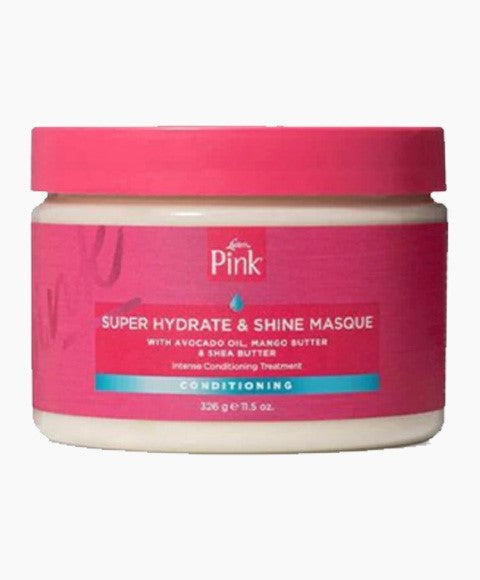 LUSTERS PRODUCTS PINK SUPER HYDRATE AND SHINE MASQUE 326 g Treatments Asetena Pa 