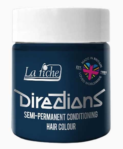 DIRECTIONS SEMI PERMANENT CONDITIONING HAIR COLOUR DENIM BLUE 100 ml Hair Color Asetena Pa 