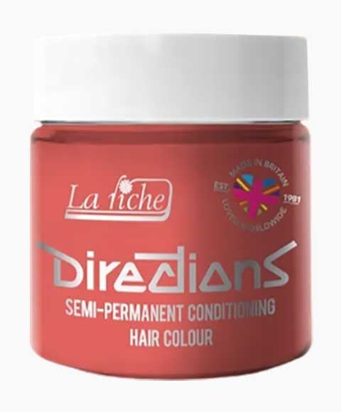 DIRECTIONS SEMI PERMANENT CONDITIONING HAIR COLOR PEACH 100 ml Hair Color Asetena Pa 