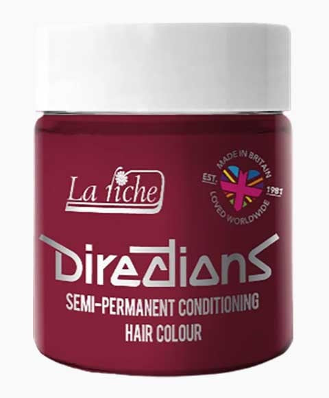 DIRECTIONS SEMI PERMANENT CONDITIONING HAIR COLOUR TULIP 100 ml Hair Color Asetena Pa 