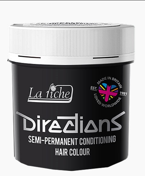 DIRECTIONS SEMI PERMANENT CONDITIONING HAIR COLOUR EBONY 88 ml Hair Color Asetena Pa 