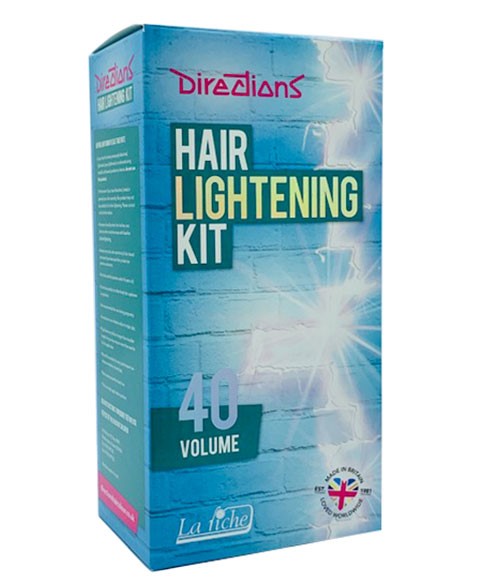 DIRECTIONS HAIR LIGHTENING KIT 40 VOL Hair Color Asetena Pa 