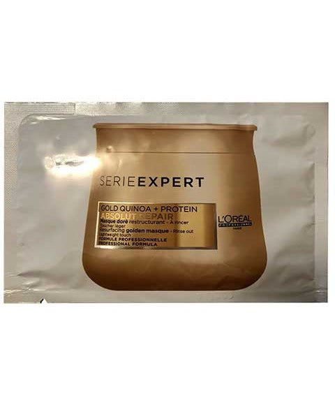 SERIE EXPERT GOLD QUINOA ABSOLUT REPAIR INSTANT RESURFACING MASQUE SACHET 15 ml Treatments Asetena Pa 