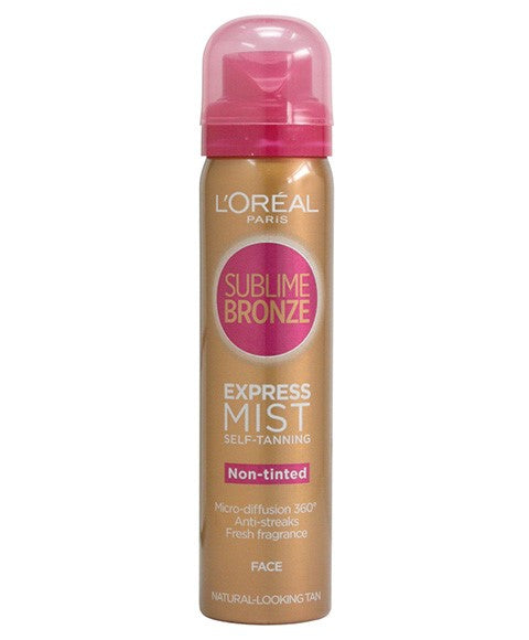 SUBLIME SELF TANNING DRY MIST FOR FACE 75 ml Skin Treatments Asetena Pa 