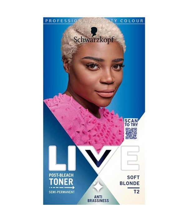 LIVE POST BLEACH TONER SEMI PERMANENT SOFT BLONDE T2 Hair Color Asetena Pa 