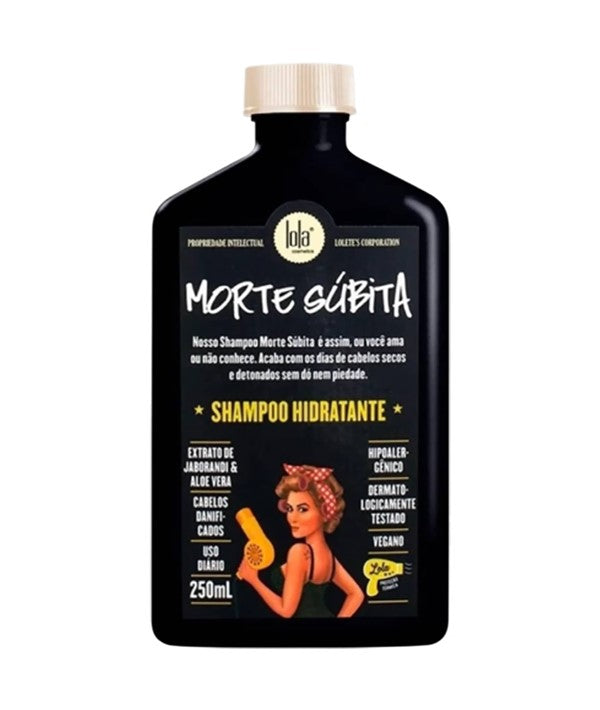MORTE SUBITA SUDDEN DEATH MOISTURIZING SHAMPOO 250 ml Shampoo Asetena Pa 