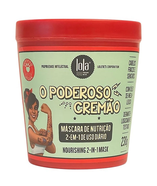 O PODEROSO CREMAO NOURISHING 2IN1 HAIR MASK 230 g Treatments Asetena Pa 