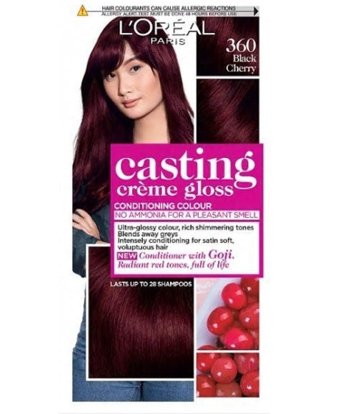 CASTING CREME GLOSS CONDITIONING COLOR 360 BLACK CHERRY Hair Color Asetena Pa 
