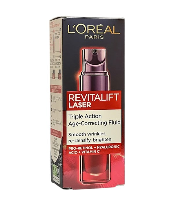 REVITALIFT LASER TRIPLE ACTION AGE CORRECTING FLUID 30 ML Skin Treatments Asetena Pa 