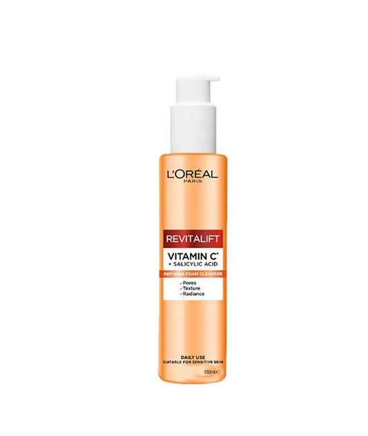 REVITALIFT VITAMIN C REFINING FOAM CLEANSER 150 ml Skin Wash Asetena Pa 