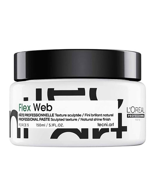 TECNI ART FLEX WEB DESIGN SCULPTING PASTE FORCE 5 150 ml Hair Styling Asetena Pa 