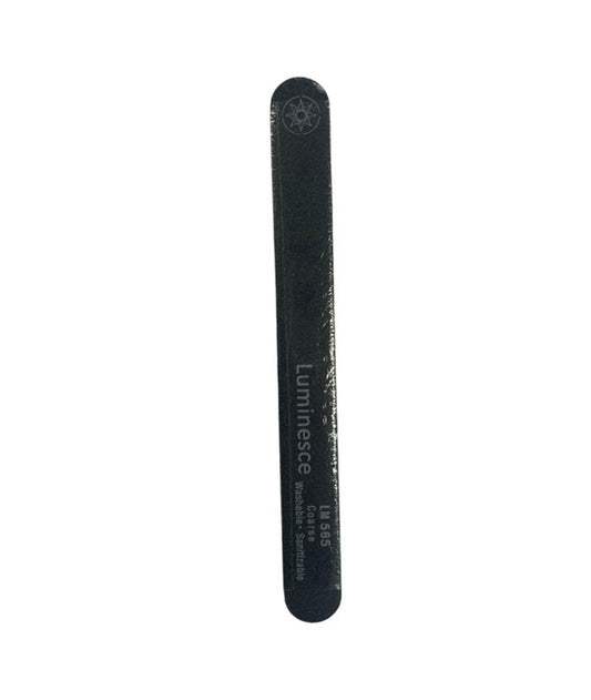 LUMINESE PROFESSIONAL NAIL FILES COARSE MA565  Color Black Pedicure and Manicure Asetena Pa 