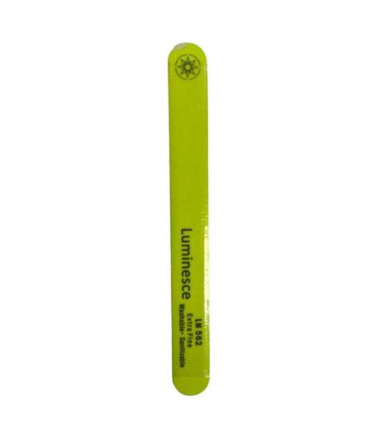 LUMINESE PROFESSIONAL NAIL FILES EXTRA FINE MA562  Color YELLOW Pedicure and Manicure Asetena Pa 