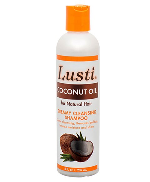 LUSTI COCONUT OIL CREAMY CLEANSING SHAMPOO 237 ml Shampoo Asetena Pa 