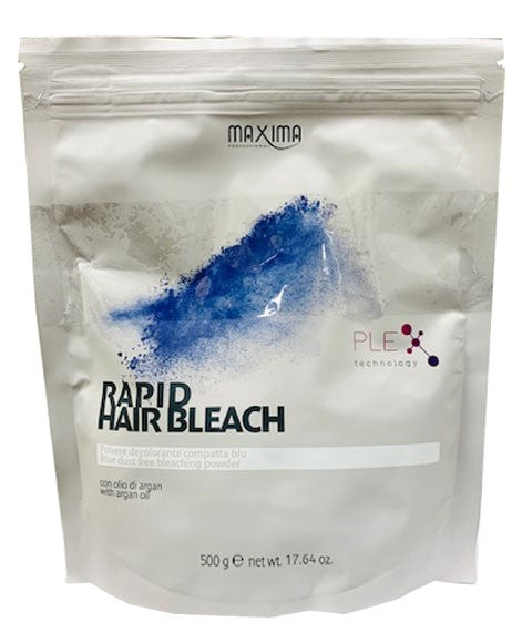 MAXIMA RAPID HAIR BLEACH 500 g Color Blue Dust Free Bleach Powder Hair Color Asetena Pa 