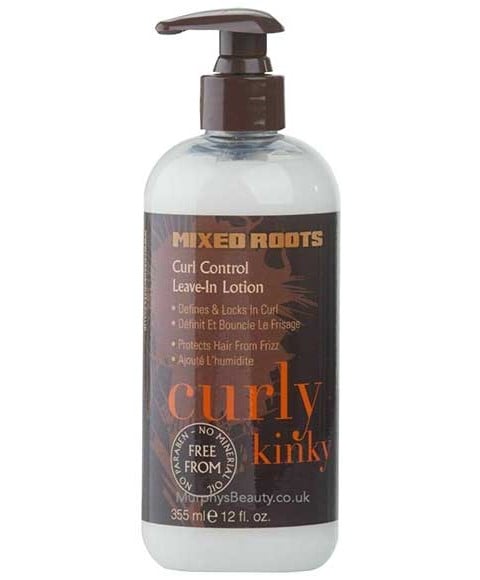 MIXED ROOTS CURL CONTROL LEAVE IN LOTION 355 ml (Pack of 2) Hair Styling Asetena Pa 
