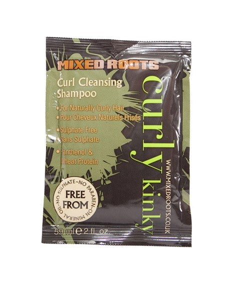 MIXED ROOTS CURL CLEANSING SHAMPOO SACHET 59 ml Shampoo Asetena Pa 