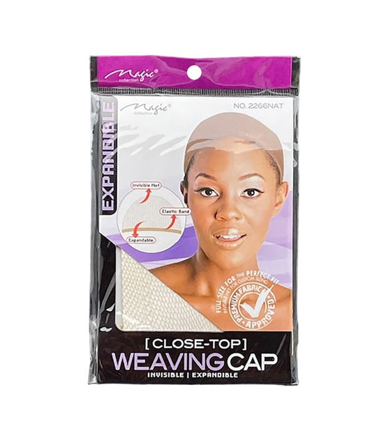 MAGIC COLLECTION CLOSE TOP WEAVING CAP 2266NAT Durags and Caps Asetena Pa 
