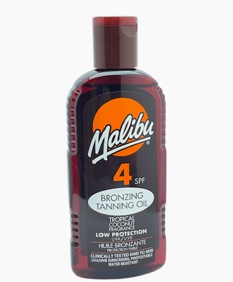 BRONZING TANNING OIL TROPICAL COCONUT FRAGRANCE SPF4 200 ml Skin Treatments Asetena Pa 