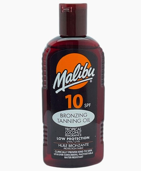 BRONZING TANNING OIL TROPICAL COCONUT FRAGRANCE SPF10 200 ml Skin Treatments Asetena Pa 