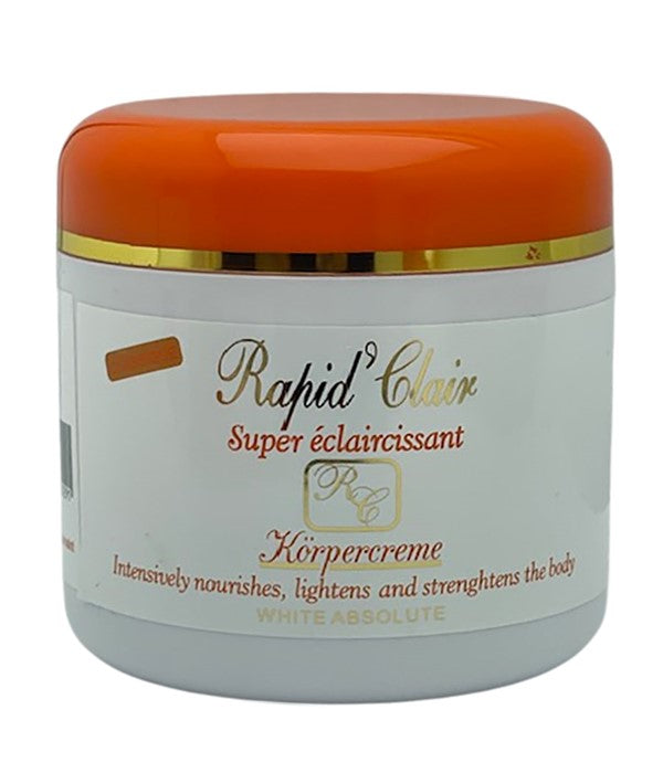 RAPID CLAIR BODY CREAM WITH CARROT OIL 500 ml Skin Moisturizing Asetena Pa 