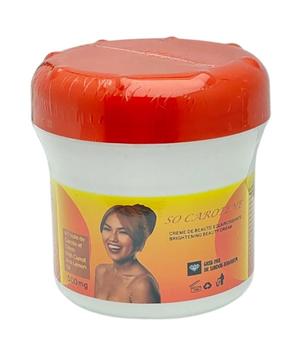 SO CAROTENE BEAUTY BODY CREAM 500 ml Even Skin Tone Asetena Pa 