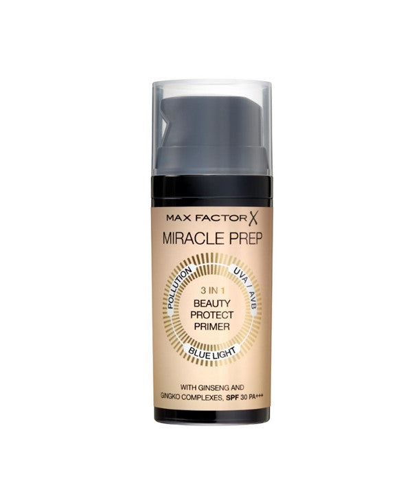 MIRACLE PREP 3 IN 1 BEAUTY PROTECT PRIMER 30 ML Foundation Asetena Pa 