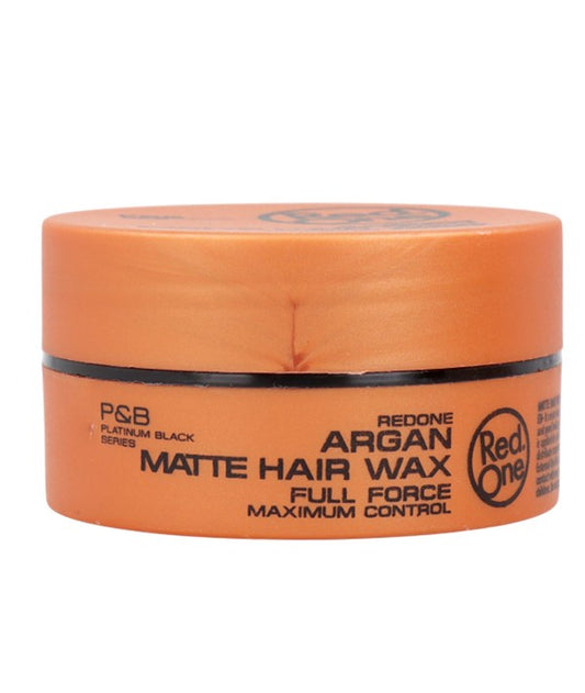 RED ONE MAXIMUM CONTROL ARGAN MATTE HAIR WAX FULL FORCE Hair Styling Asetena Pa 