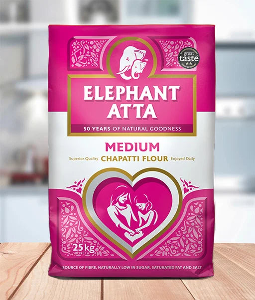 Elephant Atta Medium 7   1x25kg