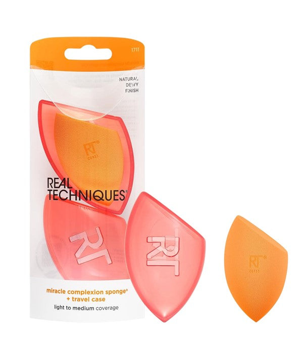 MIRACLE COMPLEXION SPONGE WITH TRAVEL CASE 1711 Makeup Accessories Asetena Pa 