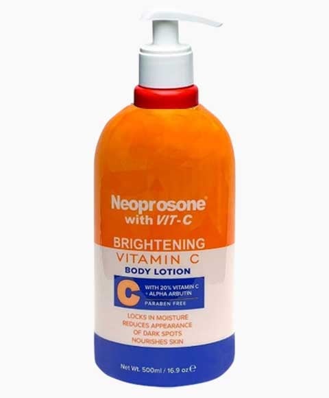 NEOPROSONE VITAMIN C BODY LOTION 500 ml Even Skin Tone Asetena Pa 