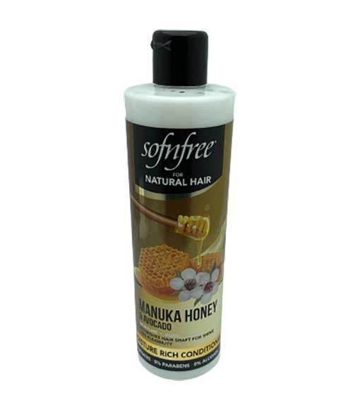 SOF N FREE MANUKA HONEY AND AVOCADO MOISTURE RICH CONDITIONER 350 ml Conditioner Asetena Pa 