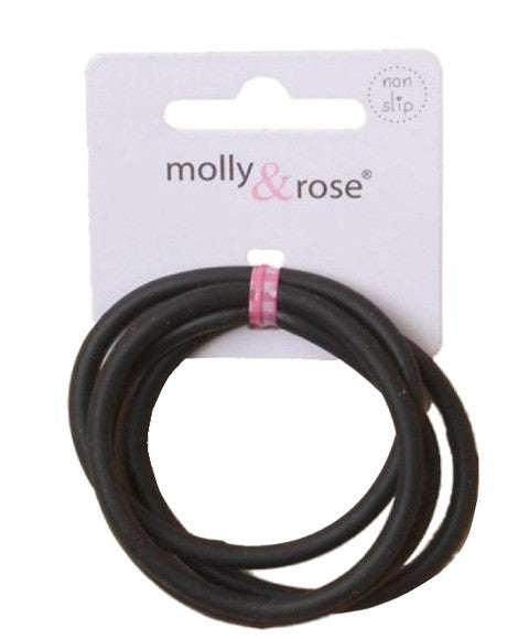 NON SLIP RUBBER HAIR GRIP 5883  Color Black Kids Hair Accessories Asetena Pa 