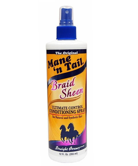MANE N TAIL BRAID SHEEN SPRAY 355 ml Sprays, Serums and Oils Asetena Pa 