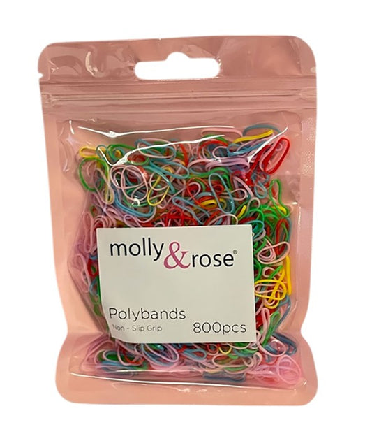 POLYURETHANE BANDS 9455 800 pcs Color mixed Kids Hair Accessories Asetena Pa 