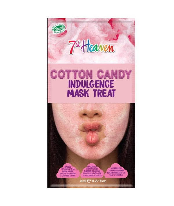 7TH HEAVEN COTTON CANDY INDULGENCE MASK TREAT 8 ml Skin Wash Asetena Pa 