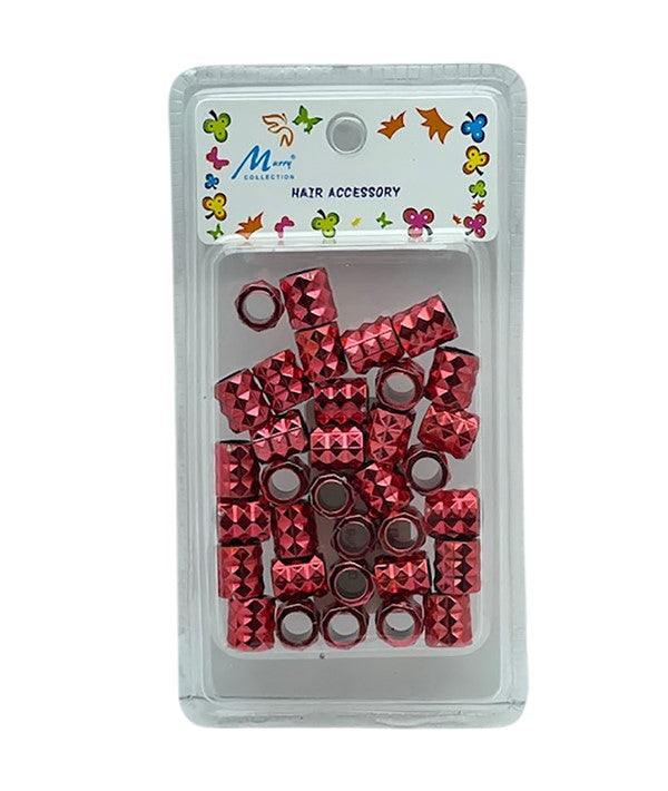HAIR ACCESSORY BEADS B900RED Hair Accessories Asetena Pa 