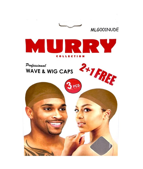 MURRY PROFESSIONAL WAVE AND WIG CAPS MLG001NUDE  Color Nude Durags and Caps Asetena Pa 