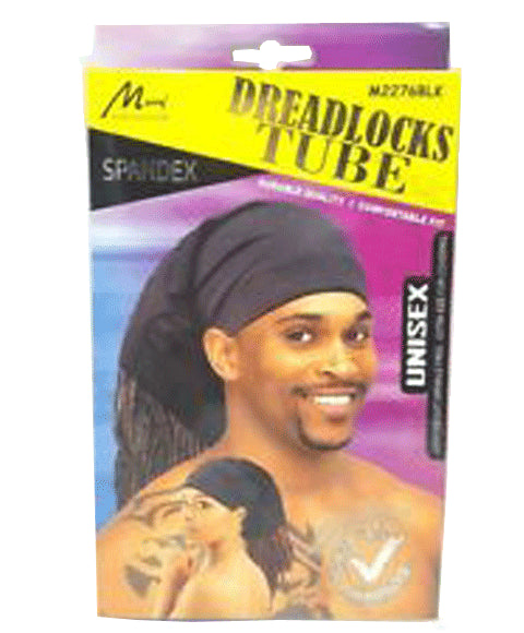 SPANDEX UNISEX DREADLOCKS TUBE M2276BLK  Color Black Dreadlocks Products Asetena Pa 