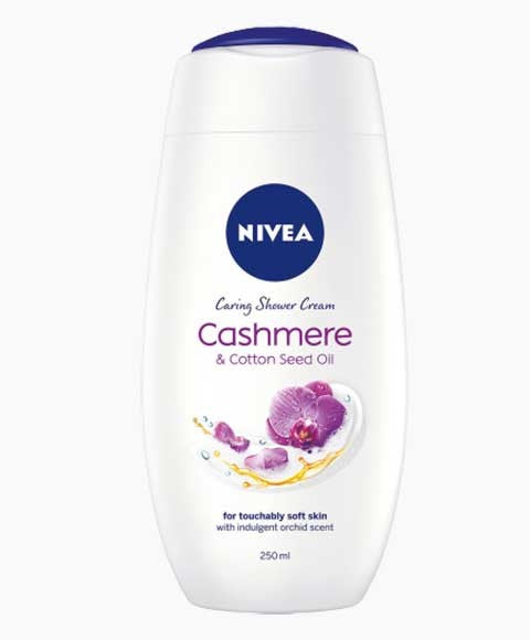 NIVEA CASHMERE AND COTTON SEED OIL SHOWER CREAM 250 ml Body Care Asetena Pa 