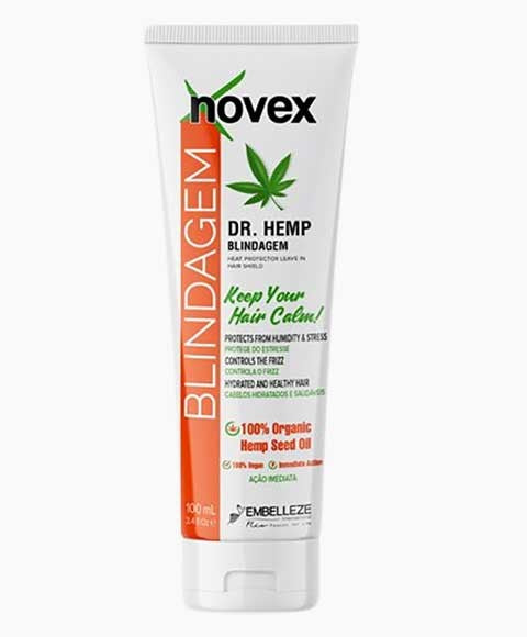 BLINDAGEM DR HEMP HEAT PROTECTOR LEAVE IN CREAM 237 ml Conditioner Asetena Pa 