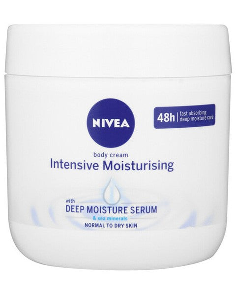 NIVEA BODY INTENSIVE MOISTURISING CREAM 400 ml Color Intensive Moisturiser Body Cream Skin Moisturizing Asetena Pa 