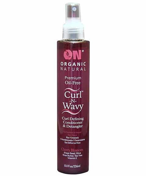 ON NATURAL CURL N WAVY CHERRY BLOSSOM CURL DEFINING CONDITIONER DETANGLER 236 ml Hair Moisturizers Asetena Pa 