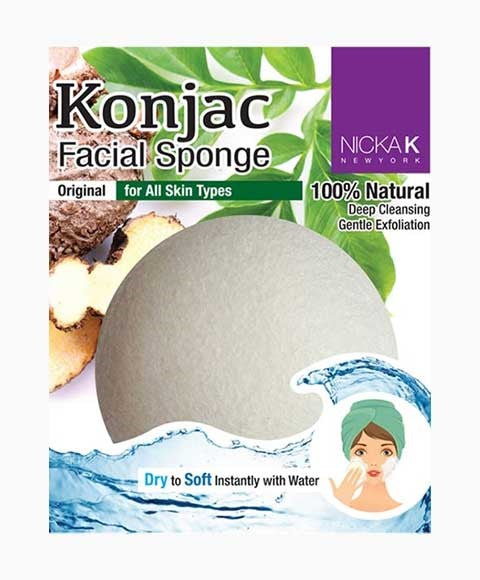 NK KONJAC FACIAL SPONGE ORIGINAL NS062 Skin Wash Asetena Pa 