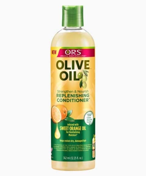 ORS OLIVE OIL REPLENISHING CONDITIONER INFUSED WITH SWEET ORANGE OIL 362 ml (Pack of 3) Conditioner Asetena Pa 