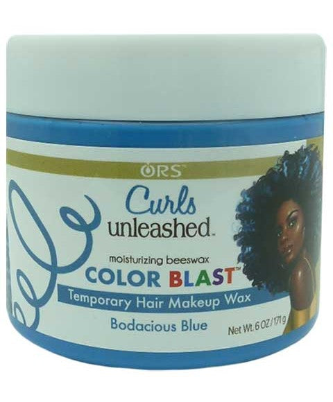 ORS CURLS UNLEASHED COLOR BLAST MOISTURIZING BEESWAX BODACIOUS BLUE 171 g Hair Color Asetena Pa 