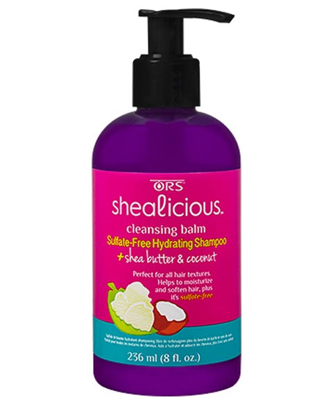 ORS SHEALICIOUS CLEANSING BALM SULFATE FREE HYDRATING SHAMPOO 236 ml Shampoo Asetena Pa 